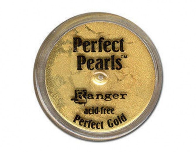 Пудра перламутровая  Perfect Pearls от Ranger (Perfect Gold)